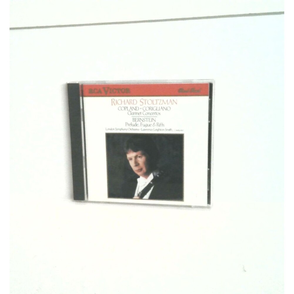 Richard Stoltzman Clarinet Concertos Coplan Corigliano CD 1988 Classical